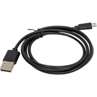 Кабель для зарядки Nord-Yada USB-Micro 2А 1м чёрный (TPE) 908928