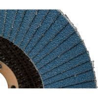 Круг лепестковый плоский Цирконий (125x22 мм; Р120) Flexione 10000458