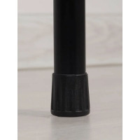 Обувница-этажерка для обуви ЗМИ Альфа 23 3 полки 9 пар обуви цвет черный ПДОА23Ч