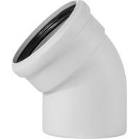 Отвод бесшумной канализации Ostendorf Skolan Safe 135 мм. 45 градусов, SKB 336120