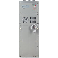Кулер для воды ECOTRONIC Экочип V21-LCE black+silver со шкафчиком 12356 ETK12356/