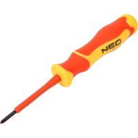 Отвертка NEO Tools PH0 x 3 x 60 мм, 1000 В 04-137