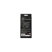 Художественные меловые карандаши BRAUBERG ART CLASSIC белые, набор 12 шт, грифель 4 мм 181897