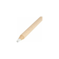 Художественные меловые карандаши BRAUBERG ART CLASSIC белые, набор 12 шт, грифель 4 мм 181897