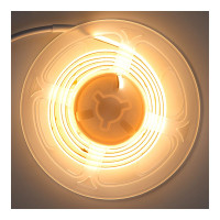 Лента светодиодная General Lighting Systems GLS-COB-512-14-24-IP20-3, 5 метров, 14Вт/м, 24В, 8мм, 512 диодов/м, 1320Лм/м, IP20, 3000К - теплый белый 502903