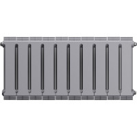 Радиатор Royal Thermo PianoForte 300/Silver Satin - 10 секц. НС-1346073