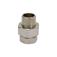 Сгон американка DOUBLE-LIN резьбовой, латунный, прямой Н/В 1/2" LL6035 (1/2")