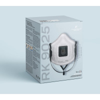 Респиратор ООО Респираторный комплекс FFP2 с углем, 10 штук 9025