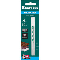 Сверло по керамограниту KRAFTOOL Keramo 4x80 мм 29175-080-4