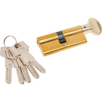 Цилиндровый механизм с вертушкой KALE KILIT 164 BM/72 (30+10+32) мм, латунь, 5 кл. 17777