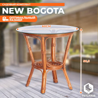 Террасный комплект Tetchair NEW BOGOTA 2 кресла, стол, с подушками, ротанг 13341