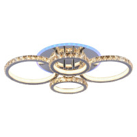 Светодиодная люстра Profit Light 8052/2+2 CHR