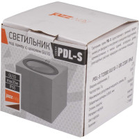 Фасадный светильник Jazzway PDL-S 72080 GU10-1 под лампу GU10 GR 230В IP65 5040014