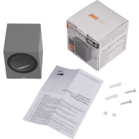 Фасадный светильник Jazzway PDL-S 72080 GU10-1 под лампу GU10 GR 230В IP65 5040014