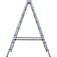 Стальная двухсторонняя стремянка Новая Высота NV1160 2x8 1160208