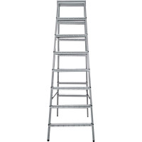 Стальная двухсторонняя стремянка Новая Высота NV1160 2x8 1160208