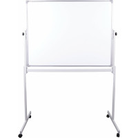 Магнитно-маркерная доска Staff ECO на стенде 90x120 см, 2-сторонняя 238143