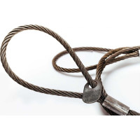 Канатный петлевой строп ТамбовТехСнаб СКП 1 т, 2 м, заплетка 7930124360410