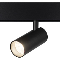 Магнитный трековый светильник ЭРА TRM20-6-10W4K-B для системы NOVA 220V 10Вт 4000К направленный свет черный, Б0054824