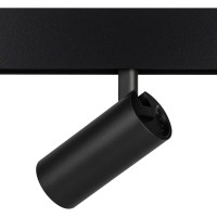 Магнитный трековый светильник ЭРА TRM20-6-10W4K-B для системы NOVA 220V 10Вт 4000К направленный свет черный, Б0054824
