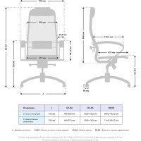Кресло МЕТТА Samurai S-1.04 MPES, черный z312294682