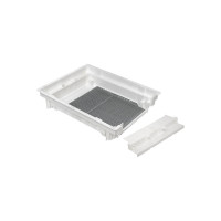 Основание слаботочного щита EKF "Nova" (с монт. платой) 2 габарит IP40 PROxima nv-mbase-2