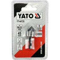 Конический зенкер YATO 16,5мм HEX YT-44725 369444725 092 1