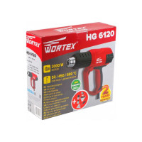 Термовоздуходувка WORTEX HG 6120 HG6120TK0811