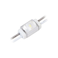 Светодиодный модуль MAKSILED 0.24Вт, 12В, IP67, SMD2835 1LED, 33лм, нейтральный белый, 50 шт./упаковка ML-M1SNE-OL-2835-NW-LP