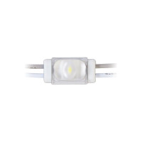 Светодиодный модуль MAKSILED 0.24Вт, 12В, IP67, SMD2835 1LED, 33лм, нейтральный белый, 50 шт./упаковка ML-M1SNE-OL-2835-NW-LP