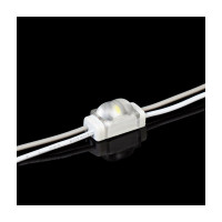 Светодиодный модуль MAKSILED 0.24Вт, 12В, IP67, SMD2835 1LED, 33лм, нейтральный белый, 50 шт./упаковка ML-M1SNE-OL-2835-NW-LP
