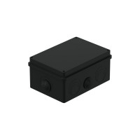 Распределительная коробка Экопласт JBS210 о/п 210x150x100, 8 выходов, IP55 цвет черный 44016BL-1