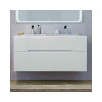 Подвесная тумба Jorno Modul 120 для раковины 22868979 Mоl.01.122, P, W