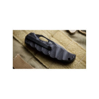 Складной нож Kizlyar Supreme Hero cталь 440C, Black Titanium, рукоять из G10 4650065055017