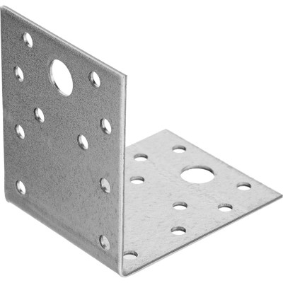 Крепежный уголок СИБРТЕХ 2,0 мм, кU 70x70x55 мм 46403