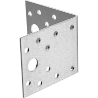 Крепежный уголок СИБРТЕХ 2,0 мм, кU 70x70x55 мм 46403