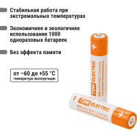Аккумулятор TDM ELECTRIC AAA-800 mAh Ni-MH BP-2 SQ1702-0074