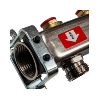 Коллектор из нержавеющей стали без расходомеров STOUT 9 выходов SMS 0922 000009