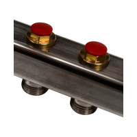 Коллектор из нержавеющей стали без расходомеров STOUT 9 выходов SMS 0922 000009