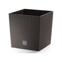 Кашпо для цветов 32 л венге, 2 предмета Prosperplast Rato Low DRTS325L-440U