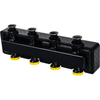 Стальной распределительный коллектор, 2(3) отопительных контура, в теплоизоляции DN 25 STOUT SDG-0017-004023