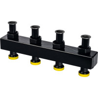 Стальной распределительный коллектор, 2(3) отопительных контура, в теплоизоляции DN 25 STOUT SDG-0017-004023