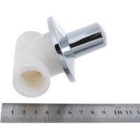 Вентиль с хромированной рукояткой PRO AQUA PP-R d-25 мм PA43010b