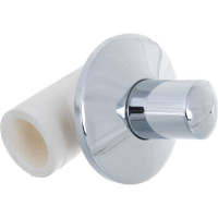 Вентиль с хромированной рукояткой PRO AQUA PP-R d-25 мм PA43010b