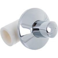 Вентиль с хромированной рукояткой PRO AQUA PP-R d-25 мм PA43010b