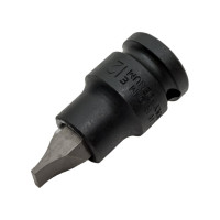 Бита шлиц ударная 1/2", 2х12 мм, 55 мм FORCE 2435512