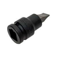 Бита шлиц ударная 1/2", 2х12 мм, 55 мм FORCE 2435512
