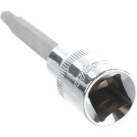 Насадка торцевая 1/2"DR с вставкой-битой Н6, 100 мм Ombra 121206