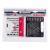 Набор сверл и бит PRO, 31 шт. MATRIX 725631