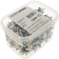 Кровельный саморез Качественный КРЕПЕЖ белый RAL 9003, 4.8х29 мм, 150 шт 0500093 КЧ